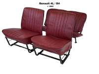 renault komplette sitzbezuege saetze r4 vorne hinten als ersatz P88861 - Bild 1