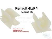renault kotfluegel vorne andrehkurbel kunststoffhalter r4 r5 P82642 - Bild 2