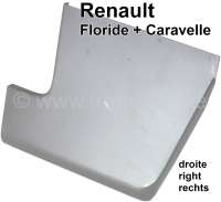 Renault - Floride/Caravelle, Kotflügel rechts (vorderer Kotflügel) Reparaturblech vorne zum Schwel