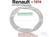 Renault - R4/R5/R8/R10/Estafette/Caravelle, Anlaufscheibe für die Kurbelwelle, bis Baujahr 1975. Mo