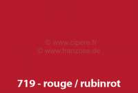 Renault - Lack 1000ml, R4, Farbcode 719, rubinrot, R4 späte Baujahre. Muß mit Härter gemischt wer
