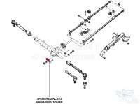 Renault - R4, Lenkgetriebe Einstellscheibe. Maß 14,99mm. Diese Einstellscheibe ist für die korrekt