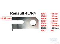 renault lenkgetriebe r4 einstellscheibe a 1499mm diese P83430 - Bild 1