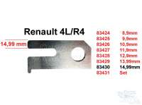 renault lenkgetriebe r4 einstellscheibe a 1499mm diese P83430 - Bild 1