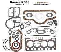 Renault - R4/R5, Motordichtsatz komplett, inclusive Simmerringe. Motor: C1C + 688, C1E-714/718,(956c