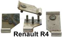 renault motorhaube frontbleche kuehlergrill r4 scharniere 1 set P87287 - Bild 1