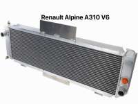 Alle - A310 V6, Kühler aus Aluminium. Passend für Alpine A310 V6. Abmessung: 710 x 218 x 60mm. 