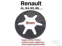 Renault - R4/R5/R16, Kühlerlüfter Sicherungsring (Befestigung Ventilatorflügel auf den Lüftermot