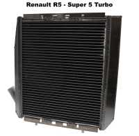 renault motorkuehlung r5 super 5 turbo kuehler aluminium P82378 - Bild 1
