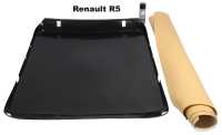 renault r5 dachhimmel komplett montage bestehend polyester unterbezug stoff kleber P87401 - Bild 1