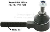 Renault - R4/R5, Spurstangenkopf. Passend für Renault R4, ab Baujahr 1979. Renault R5, R6, R18, R20
