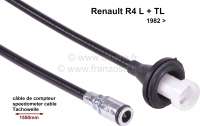 Renault - Tachowelle. Länge: 1550mm. Passend für Renault R4 L + TL, ab Baujahr 1982.