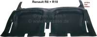 renault teppichsaetze fussmatten r8r10 gummimatte hinten schwarz r8 gordini P88260 - Bild 1