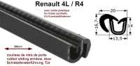 renault tuerscheiben anbauteile r4 schiebefensterfuehrung kunststoffrahmen P87899 20260520164753 - Bild 1