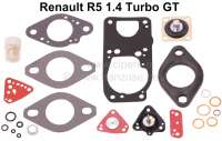 Renault - Vergaser Reparatursatz Solex 32 BIS. Passend für Renault R5 1,4 Turbo GT.