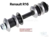 Renault - R16, Stabilisator Befestigungssatz, pro Seite. Passend für Renault R16.