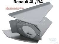 Renault - R4, Halterung für das Schubstrebenauge vorne links. Passend für Renault R4. (Halteblech 