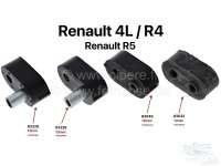 Renault - R4/R5, Stabilisator Aufhängung außen. Passend für Renault R4 + R5. Durchmesser Metallh