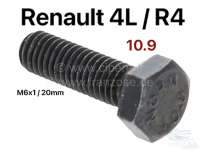renault vorderachse r4r5 trag fuehrungsgelenk schraube m6x1 laenge 20mm zugfestigkeit 109 P83419 - Bild 1