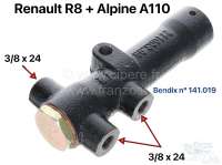 Citroen-2CV - R8/A110, Bremskraftregler. Passend für Renault R8 + Alpine A110. Vergleichsnummer Bendix: