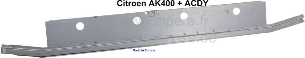 Citroen-2CV - AK400/ACDY, rear end panel for Citroen AK400 + ACDY. It is only the rear sheet metal of th
