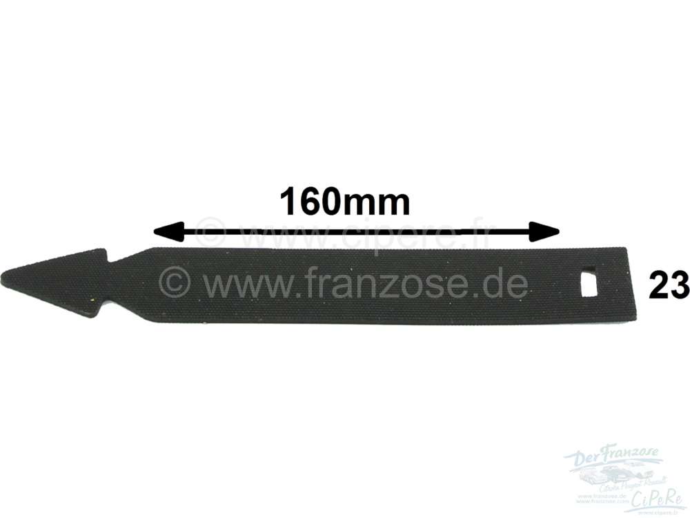 Renault - Cable binder from rubber. Length: 160mm. Made in Germany.