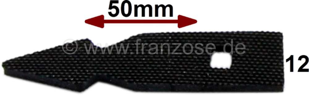 Citroen-DS-11CV-HY - Cable binder from rubber. Length: 50mm. Made in Germany.