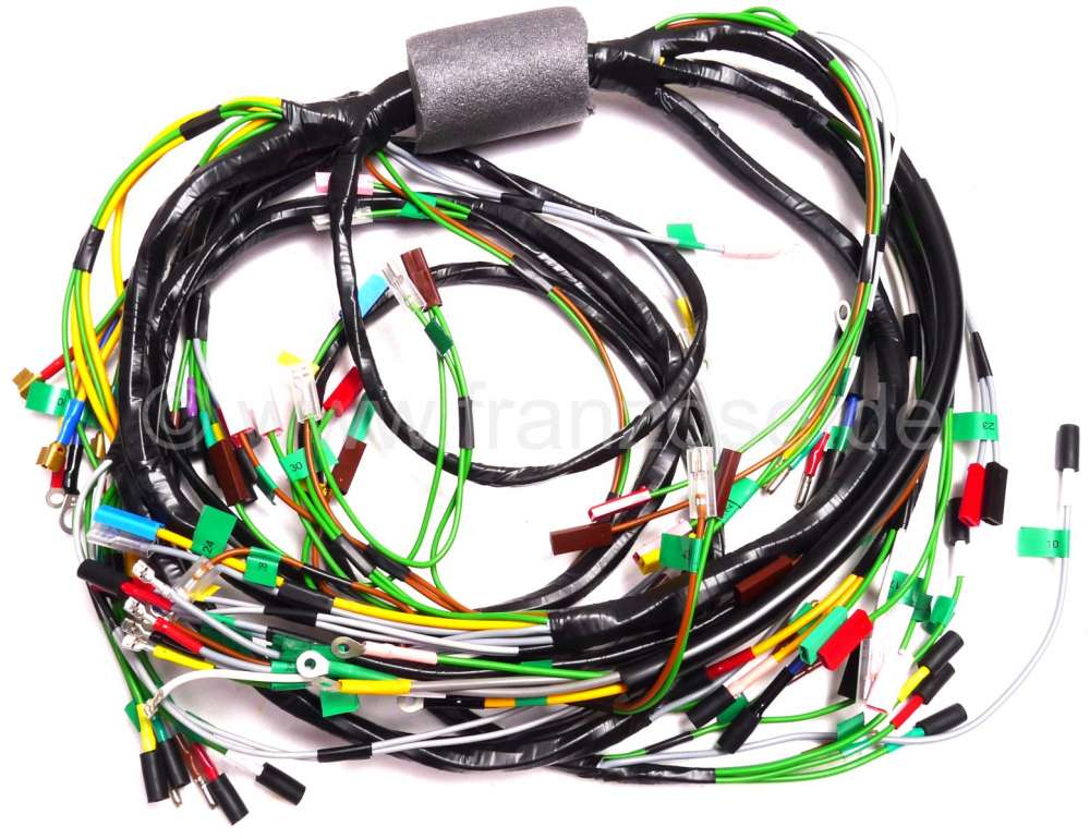 Alle - Main cable harness, suitable for Citroen Mehari, starting from year of construction 09/197