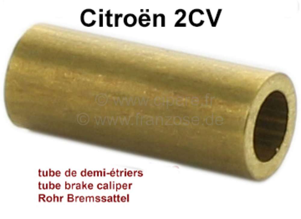 Citroen-2CV - Brake caliper halves connecting tube. Suitable for Citroen 2CV, starting from year of cons