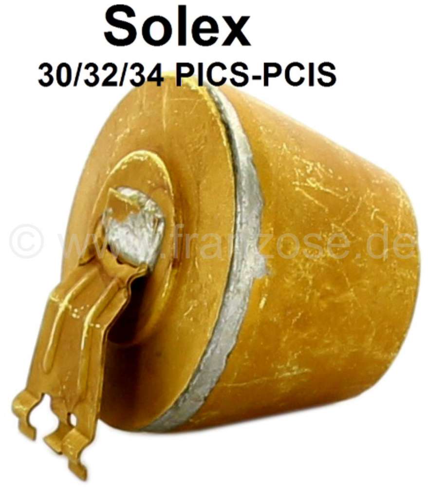 Renault - Float from copper, in the carburetor, for Solex carburetor 30/32/34-PICS/PCIS. Diameter ab
