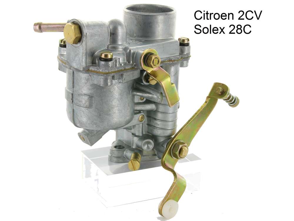 Citroen-2CV - Carburetor SOLEX 28C, suitable for Citroen 2CV (AZAM), early years of construction.