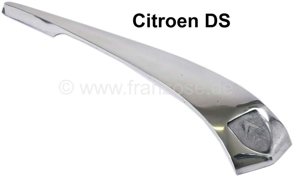 Citroen-2CV - Bonnet handle for Citroen DS. The handle is from polished aluminum casting. The bonnet han