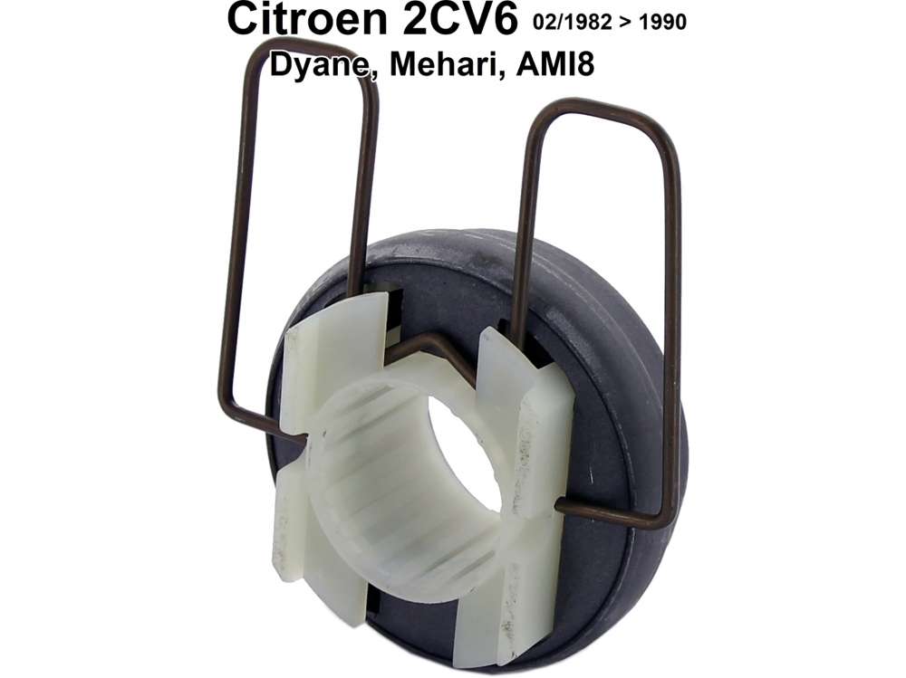 Citroen-2CV - Clutch release sleeve 2CV6, Installed starting from year of construction 02/1982. Reproduc