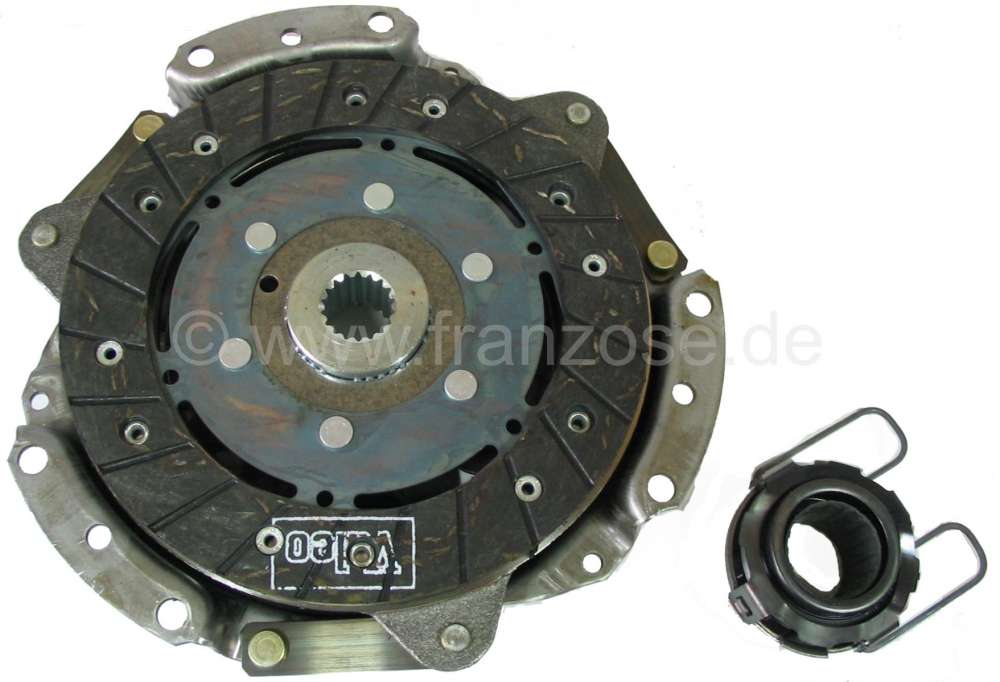 Citroen-2CV - Clutch set for Citroen 2CV6, starting from year of construction 02/1982. Original Citroen,