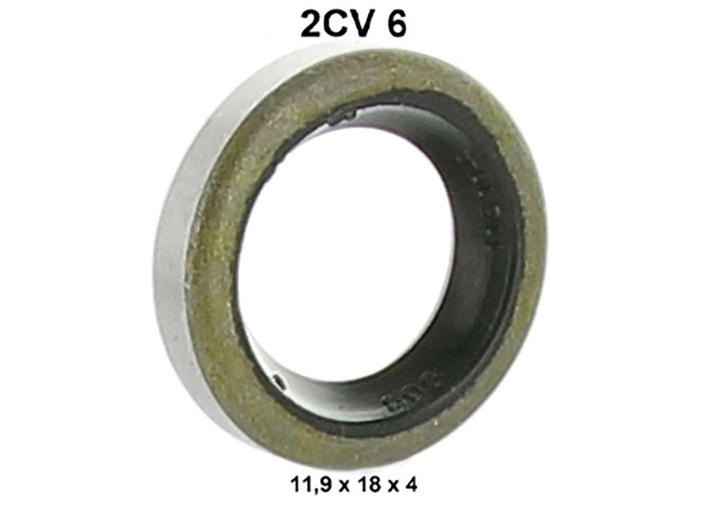 Citroen-2CV - Fly wheel, shaft seal for the gearbox main shaft (primary shaft) in the fly wheel. Suitabl
