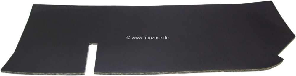 Alle - Dashboard cover right of speedometer, for Citroen 2CV6. Colour black. Without rubber bead!