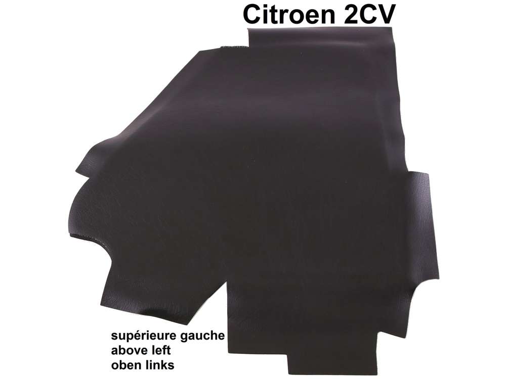 Citroen-2CV - Damping/Insulation cover for top left front wall. Suitable for Citroen 2CV6.