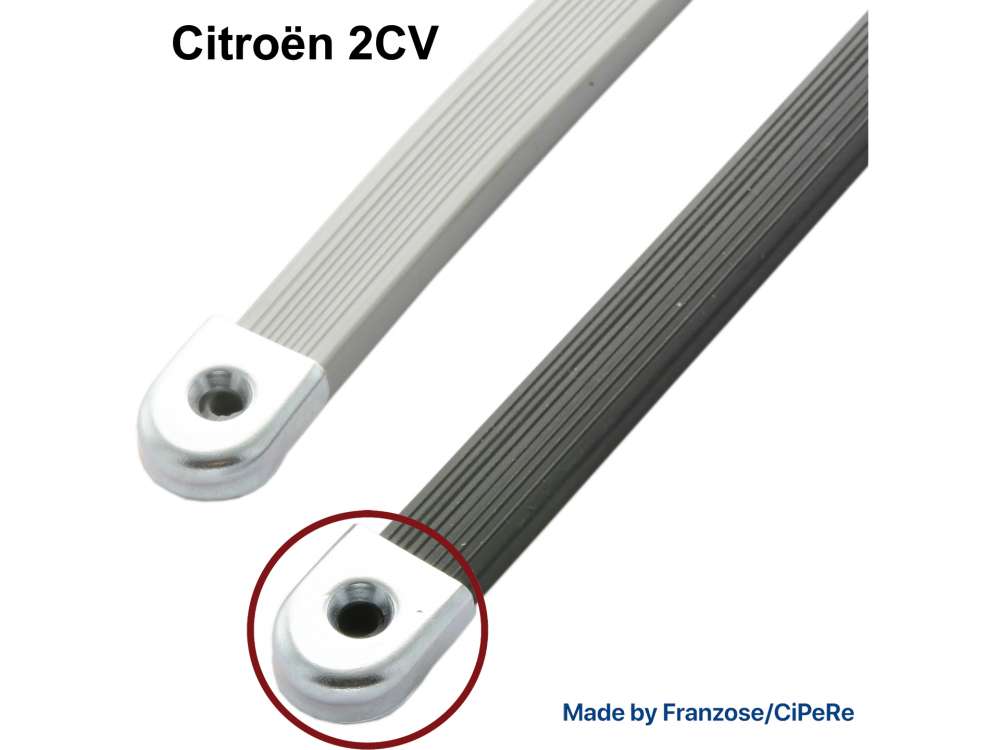 Citroen-DS-11CV-HY - Sheet metal holder for door strap. Suitable for Citroen 2CV with high door linings. Made b
