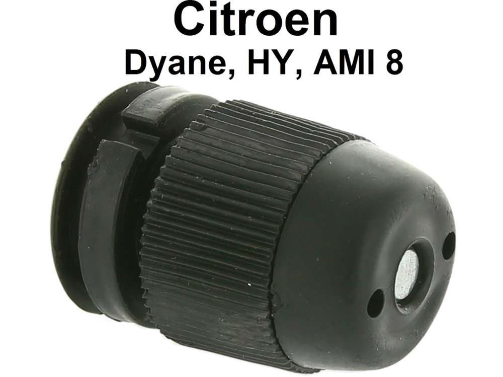 Citroen-2CV - Knob (handle) for the sliding window. Suitable for Citroen Dyane, AMI 8 + HY. For 22mm bor