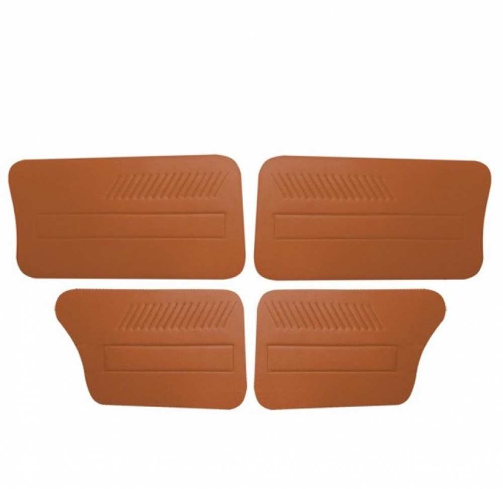 Citroen-2CV - Door lining AMI6 (Set of 4). Color: Vinyl brown. Suitable for Citroen AMI6