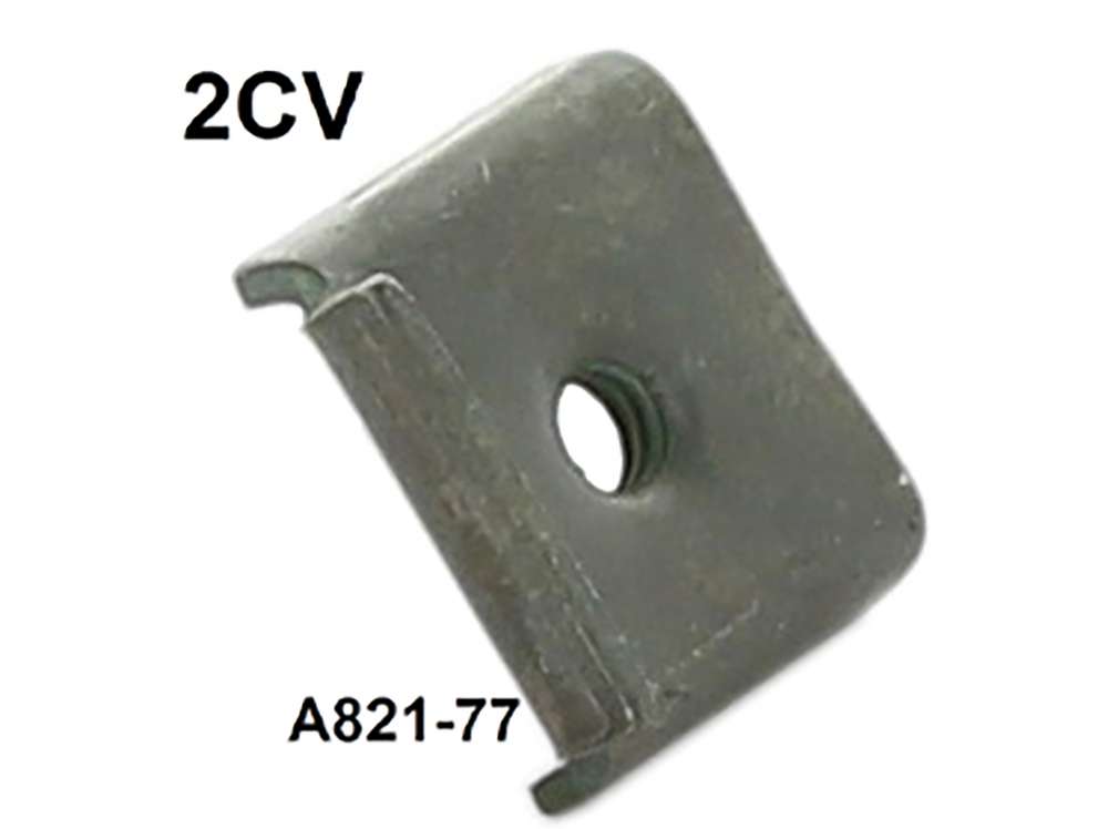 Alle - 2CV old, securement sheet metal at the B-support, for the sheet metal cover from above, fo