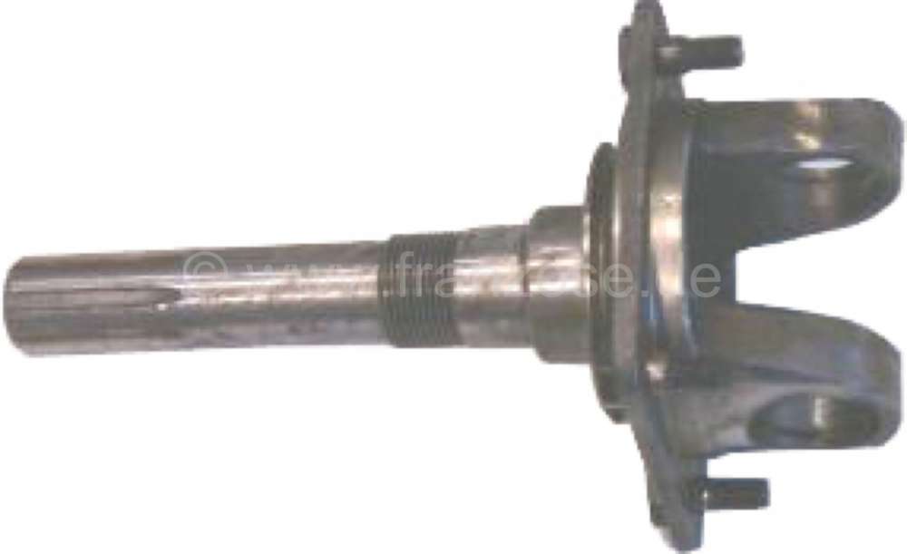 Citroen-2CV - Drive shaft half, universal joint, gearbox right side. 8 teeth. Suitable for Citroen 2CV t
