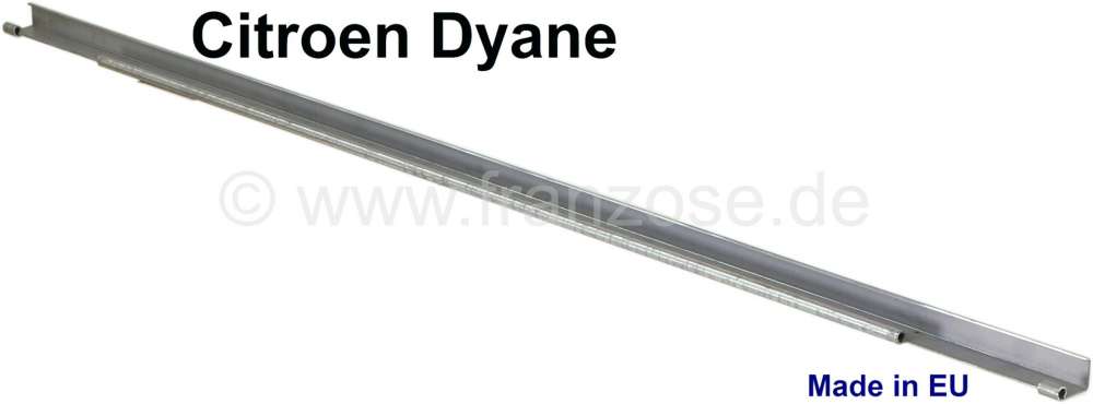 Citroen-2CV - Dyane, hood hinge strip, body-laterally. Suitable for Citroen Dyane. Made in the European 