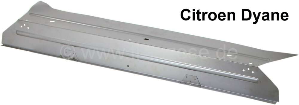 Citroen-2CV - Dyane, seat bench box repair sheet metal in the interior, sheet metal strengthened. The sh
