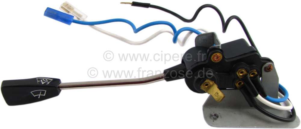 Citroen-DS-11CV-HY - Windscreen wiper switch Citroen Ami8. The switch can also be used for Citroen DS starting 
