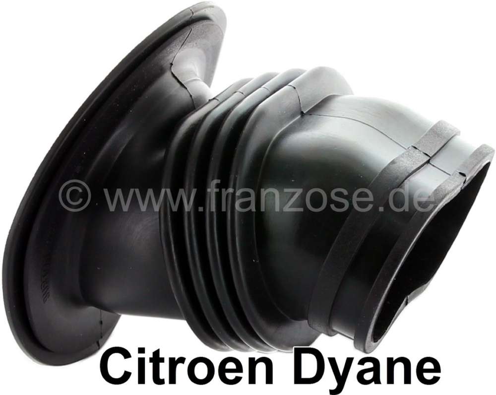 Citroen-2CV - Exhaust air hose from rubber, for Citroen Dyane. Special preparation. This hose is an genu