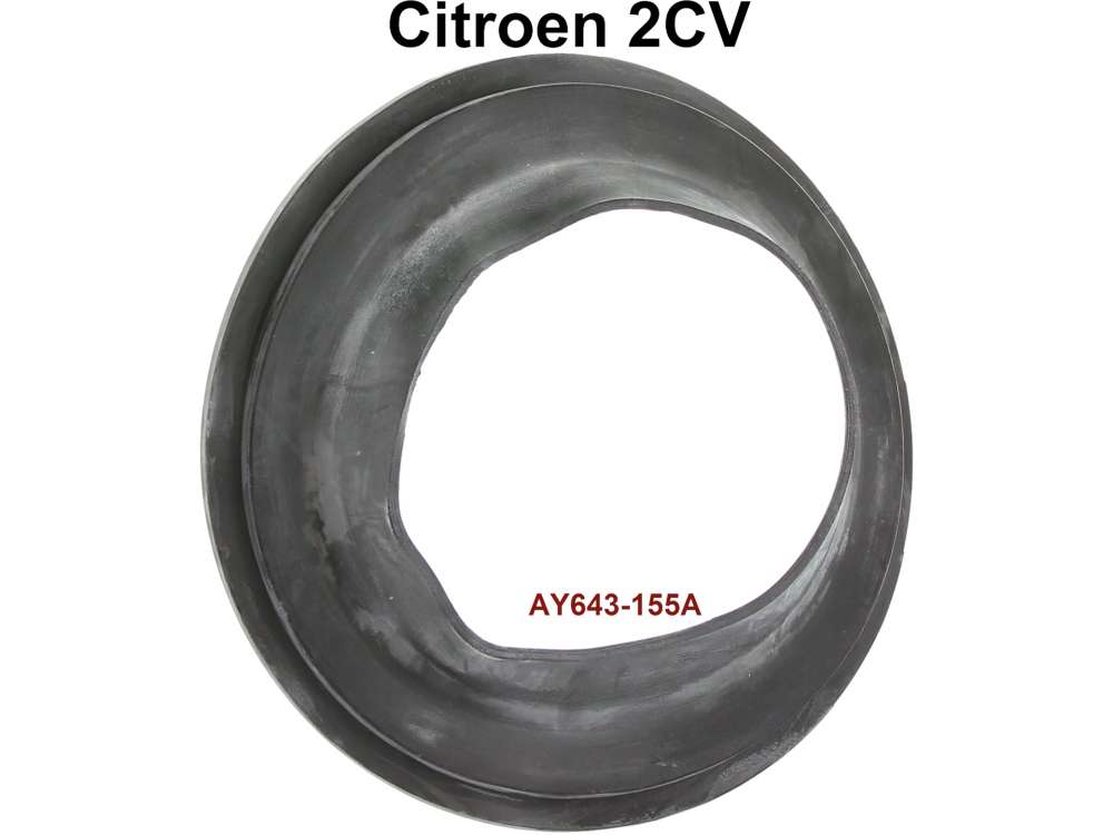 Citroen-2CV - 2CV, Fender, seal for the exhaust air hose. Or.Nr.AY643-155A
