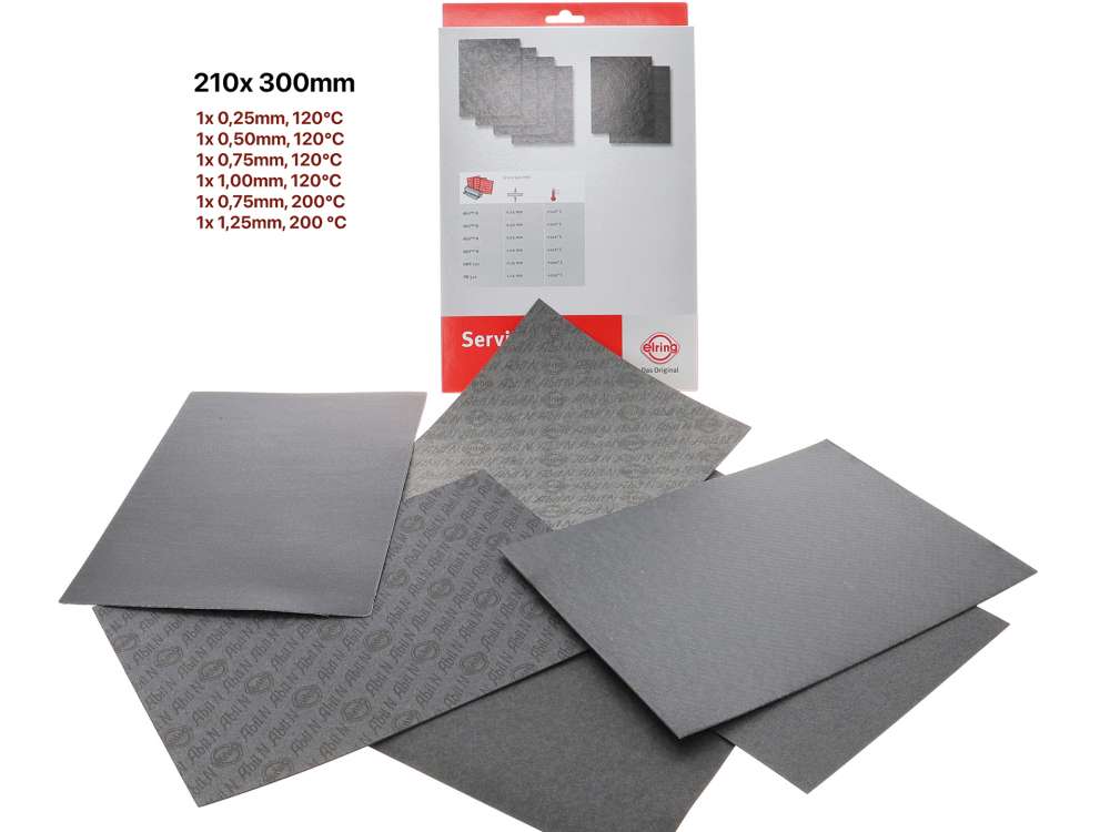 Sonstige-Citroen - Sealing paper set with and without metallic carrier! to produce own seals ! Size DINA4. Or