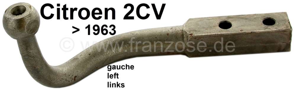 Citroen-2CV - Tie rod lever on the left, suitable for Citroen 2CV to year of construction 1963. Reproduc