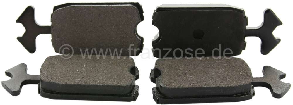 Alle - Brake pads in front, suitable for Citroen 2CV. Reproduction. Installed from year of constr